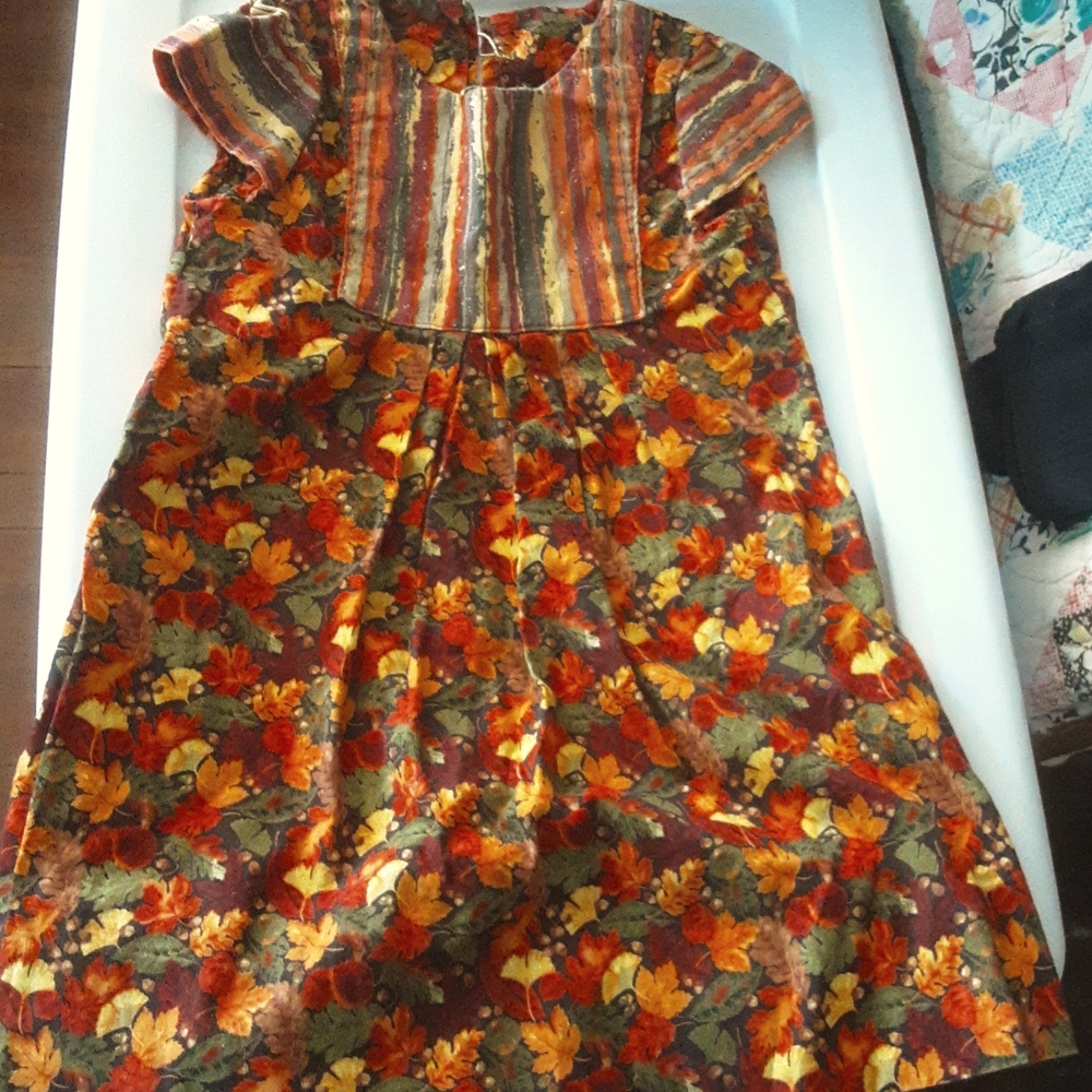 Fallprint dress